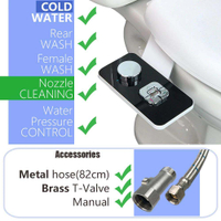 New  Bidet Toilet Bidet Attachment For Toilets Seat Japanese Cover Non Electric Slim Shattaf Badette