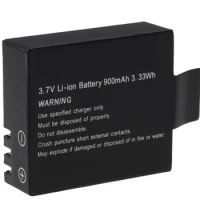 900mAh 3.7V Li-ion Battery for Eken H9, H9r, H8, H8r, H8PRO, H3, H3r, GIT-LB101 Sports Action Camera