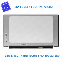 15.6" Laptop Screen Universal Upgrade 144Hz LM156LF1F02 fit NV156FHM-N4K NV156FHM-N4G 72%NTSC No Screw hole Narrow Edge 40pins