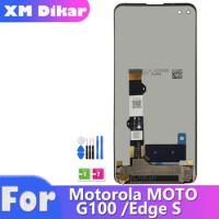 NEW 6.7" For Motorola MOTO G100 LCD Display Touch Digitizer Assembly For moto Edge S LCD Screen Replacement + Free Gifts