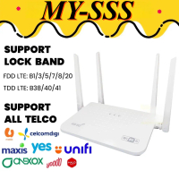 【READY STOCK】4G CPE Modem C600 WiFi6 Router Unlimited Internet For Home Support All Telco UPGRADED C