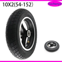 10x2 54-152 Tire Inner Tube and Alloy Rims hub for Electric Scooter Balance Wheelbarrow Wheelchair 10 inch Tyre Wheel