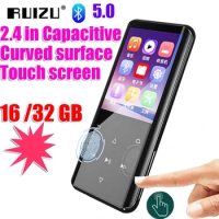 RUIZU HD Lossless Mini Sport MP3 Player With 2.4 Inch Screen Hifi MP3 Music Player 32GB Support 128G TF Card mp4 walkman