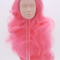 Fashion Royalty Poppy Parker FR White Skin Blank Face Pink Hair 1/6 Scale Integrity Doll Head