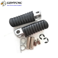 สำหรับคาวาซากิ ER6N นินจา650R VERSYS 650 1000 KLE650 ER-6N ER6N รถจักรยานยนต์ไรเดอร์ด้านหน้าเท้าตอกว