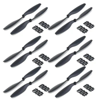 6pairs 1045 Propeller 10inch Wing CW CCW 10*45 for DJI F450 F550 Drone DIY Quad-copter Propeller RC Blade Spare parts