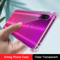 Soft Silicone Shockproof Phone Case for Xiaomi Redmi Note7 note 7 Pro 7S 7Pro Airbag Transparent TPU Original Back Covers Fundas