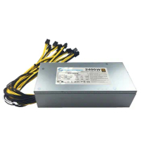 2400W Power supply For ETH PSU,Antminer BTC LTC DASH Miner PSU For S9/S7/L3+/D3/T9/A8/E9/A4+ PK APW3+ Antminer t9 Ethereum PSU