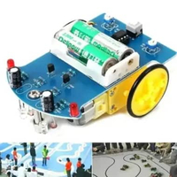 [EBS] DIY Line Tracer Follower Kit Robot Edukasi Smart Car Analog 3V SUDAH DIRAKIT Siap Pakai Bonus 