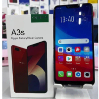 (Refurbished) OPPO A3s 4G LTE 6.23 inch 6GB RAM + 128GB ROM Bigger Screen 25MP Front Camera 3400mAh 