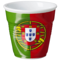 【REVOL】法國 REVOL FRO 葡萄牙國旗 陶瓷皺折杯 80cc
