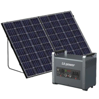off grid solar power station energy system 3000w portable generator for family use