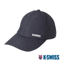 K-SWISS KS Cotton Cap運動棒球帽-黑