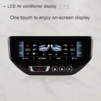 Car AC Panel Climate Board For Maserati GT/GC Gran Turismo Digital Screen Air Conditional Dashboard Refit AutoStereo Accessorie