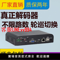 解碼器 4K36路網絡監控視頻解碼器IPC錄像機電視墻分屏高清輪巡切換顯示
