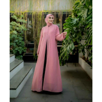 GAMIS MODEL TERBARU CERUTY BABYDOLL ( FREE HIJAB )
