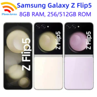 Samsung Galaxy Z Flip 5 Z Flip5 5G F731N F731U1 Original 6.7" AMOLED 8GB 256/512GB NFC Unlocked Foldable 95% New Cell Phone