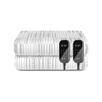 飛利浦加大雙人雙控電熱毯1800X2000電暖器AHR3144ED ★送7-11商品卡700元