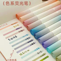 4pcs/Set Colorful Highlighter Pen Candy pen Marker Stationery Hilighter Art Marker Student Marker Pe