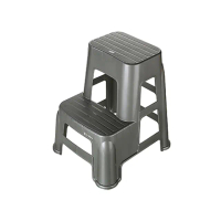 【HANDLE TIME】台製實用二階梯椅60cm(洗車椅)