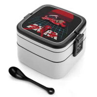 Akira Double Layer Bento Box Portable Container Pp Material Bento Box Akira Phonecases Phone Manga Personalized Lunch Container