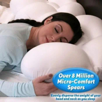 All-round Cloud Pillow Egg Sleep Egyptian Quality Airball Pillow Baby Nursing Cushion 3D Head Infant Newborn Sleep Memory Foam