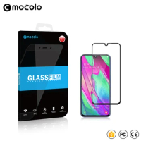 Mocolo 2.5D 9H Full Screen Tempered Glass Film On For Samsung Galaxy A20 A30 A40 A50 A30S 2019 A 30 40 50 S 32/64 GB Protector