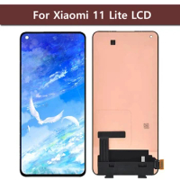Test Original LCD Screen For Xiaomi Mi 11 Lite LCD Display Touch Screen Digitizer Assembly For Mi 11 Lite 5G M2101K9AG LCD
