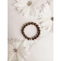 Gelang Kerang Mutiara Asli Warna Cokelat Keemasan - Ellyhan Jewelry