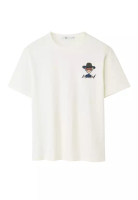 HLA Art Series Cool Feeling Breathable Slightly Wide Short Sleeve T-Shirt Men - HNTBJ2J218AM8