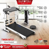 TWEN MT31 MT38 Treadmill Tanpa Listrik Treadmill Manual Treadmill Multifungsi Treadmill Lipat Alat O
