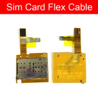Sim Card Slot Tray Flex Cable For Asus ZenPad ZenPad 3S Z500KL ZT500KL SIM Memory Card Reader Holder Flex Ribbon Repair Parts