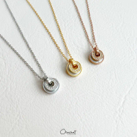 Milada 14k necklace. (สร้อยคองานชุบ 14k สแตนเลส สวย ทน โดนน้ำหอม ใส่อาบน้ำได้ ไม่ลอก!)