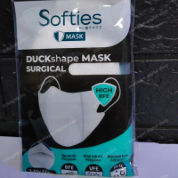 softies duckshape mask surgical duckbill 1 bag isi 5 masker softies