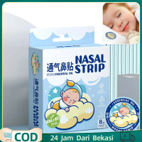 8pcs Breathe Easy Patch Patch Hidung Tersumbat Koyo Hidung Tersumbat Tempelan Hidung Tersumbat