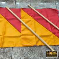 Bendera Semaphore + Tongkat Semaphore Pramuka Termurah