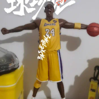 Hot NBA Basketball Star Kobe Bryant Figure Model Black Mamba Roars Kobe Model Movable Doll Decoration For Children Surprise Gif