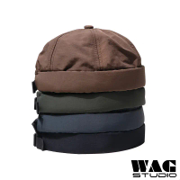 WAG Hat | Ready Stock Vintage Quick Dry Mikihat Sailor Cap Men Women Hip Hop Brimless Docker Hat Top