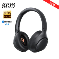 QCY H3 ANC Wireless Headphones 43dB Hybrid Active Noise Cancellation Headset Bluetooth 5.4 Hi-Res Audio Earphones 60H Playtime