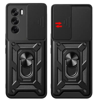 เคส for OPPO Reno 12 5G, แหวนยึดแม่เหล็ก, เคส forโทรศัพท์เกราะกันกระแทก, สำหรับ Reno12 และ Reno 12, 