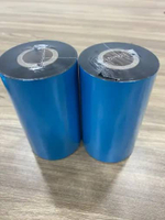 RIBBON Barcode 110 x 300 Meter Wax Ribbon Label Thermal Transfer 110x300