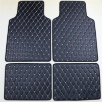 For Mini All Model ONE R52 COOPER R56 Paceman Clubman Countryman Car Floor Mats Leather Interior Parts Rugs Auto Accessories