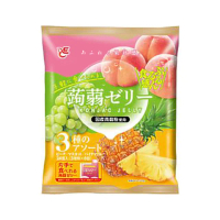 【日本ACE】蒟蒻果凍 蜜桃&amp;麝香葡萄&amp;鳳梨風味480g