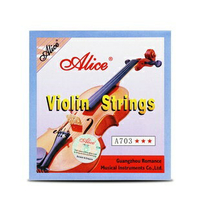 【學興書局】(初學者適用)小提琴弦 愛麗絲 Alice A703 小提琴琴弦 小提琴套弦 1-4弦整套