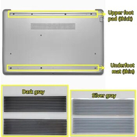 New Original Laptop Bottom Case Foot Pad For HP 15-DA 15-DR 15-DB 250 255 256 G7 TPN-C135 TPN-C136 Dark Gray Silver Gray
