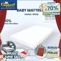 Matras Bayi / Kasur Bayi / Mattress Baby Box Busa Elephant [110 x 70 x 10 cm] PUTIH