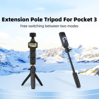 Portable Selfie Stick Tripod Stand Lightweight Handheld Gimbal Camera Extension Stabilizer Rod Accessories For DJI OSMO Pocket 3