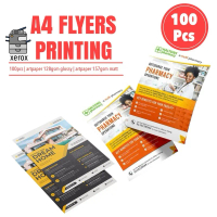 A4 flyers printing custom design |brochure|poster