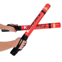 KangRui 2pcs 60cm Black red boxing Precision Training Sticks punching mitts pads target MMA muay tha