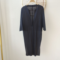 3460 One Size (45-75kg) Early Spring Pleated Temperament Commute Plus Size Loose And Comfortable Cas